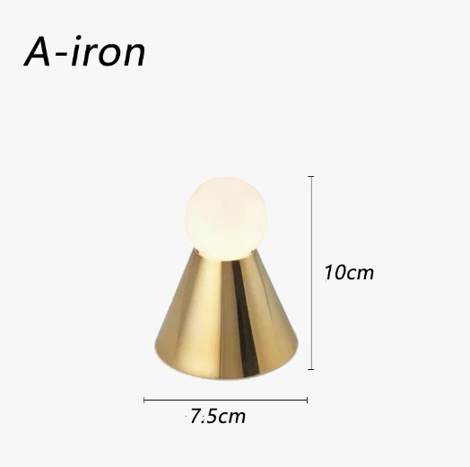 Plafonnier — En laiton éclairage intérieur nordique simple décoratif