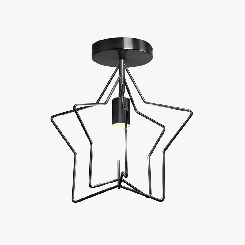 Plafonnier — Industriel en métal doré design moderne luminaire décoratif loft