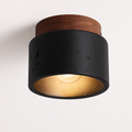 Plafonnier — Japonais wabi-sabi en pierre pour extérieur et intérieur