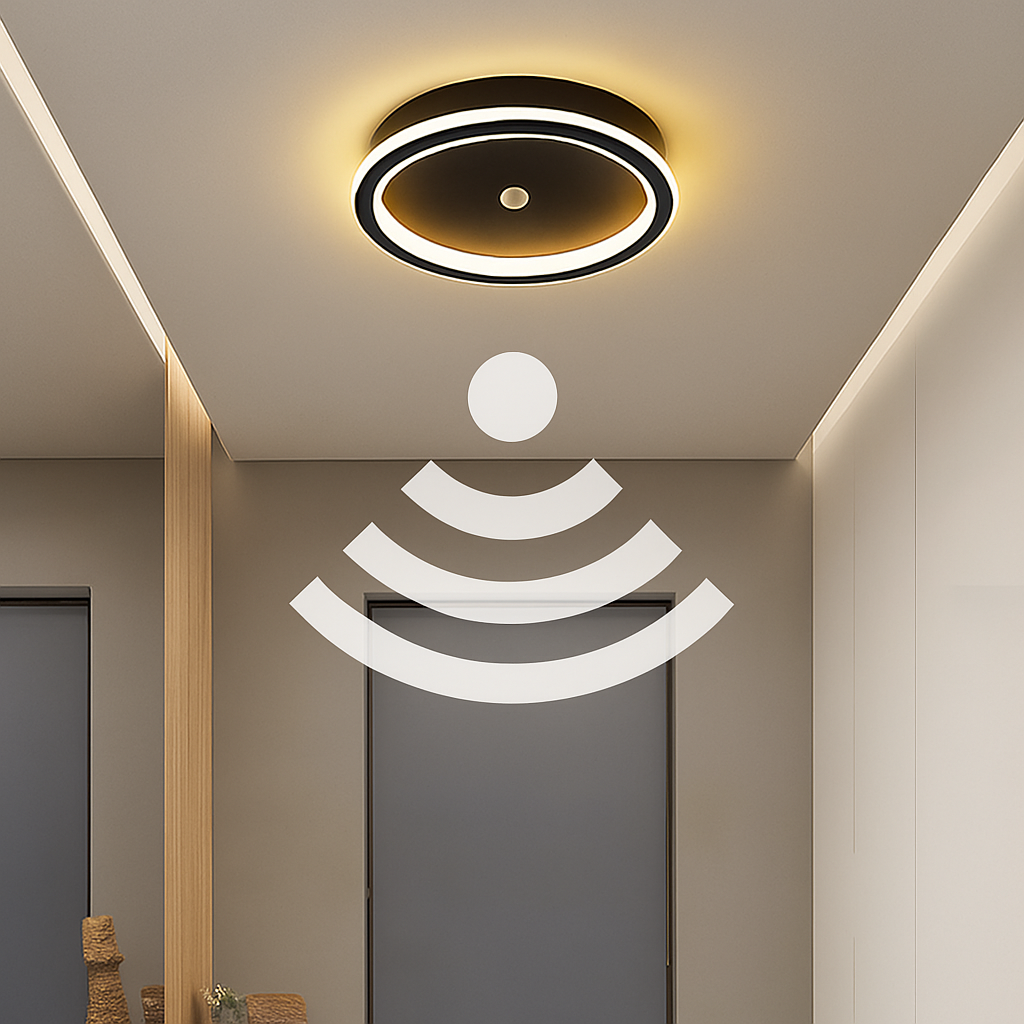 Plafonnier — LED avec détecteur de mouvement PIR humain