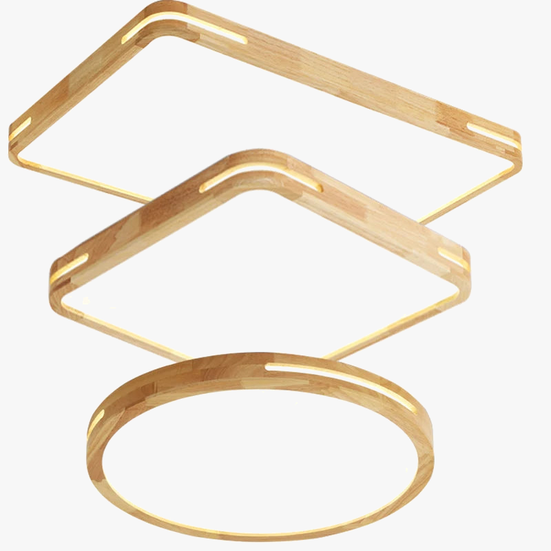Plafonnier — LED carré avec télécommande et variateur 2.4g