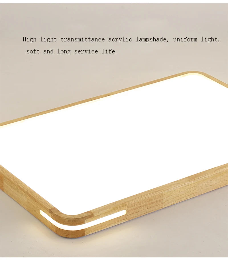 Plafonnier — LED carré avec télécommande et variateur 2.4g