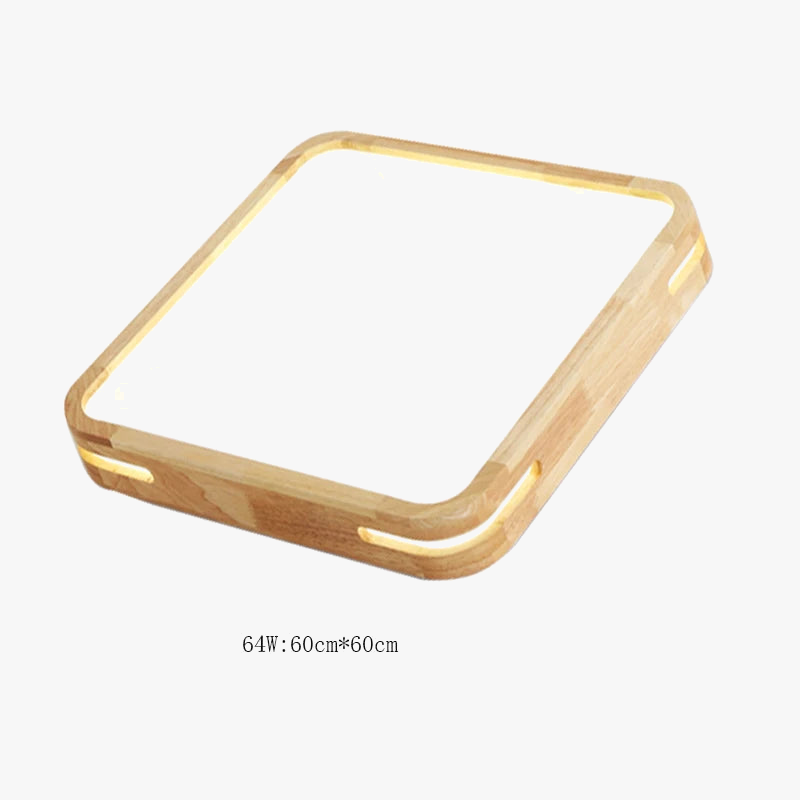 Plafonnier — LED carré avec télécommande et variateur 2.4g