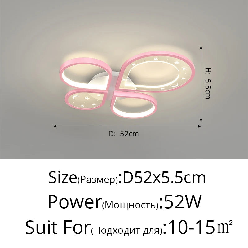 Plafonnier led créatif lustre nordique moderne éclairage doré Cybèle Étude - Lignes Épurées & Atmosphère Sereine