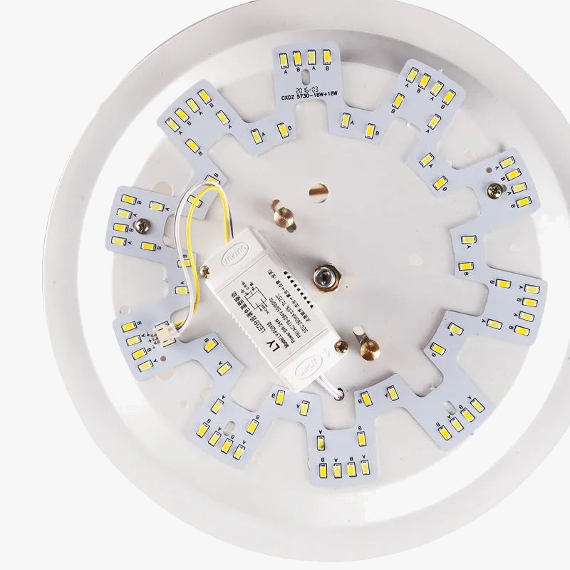 Plafonnier — LED cuivre style vintage campagnard européen