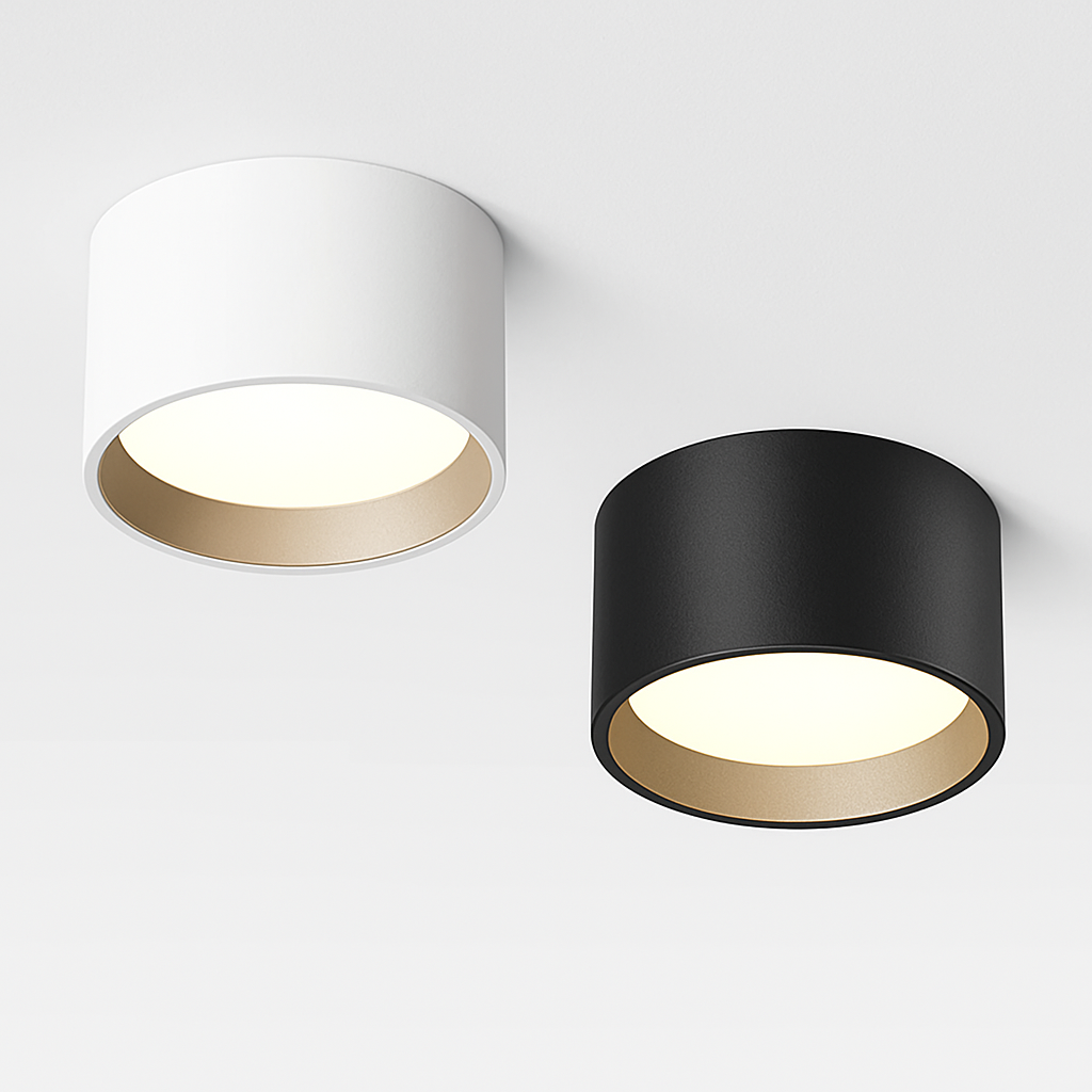 Plafonnier led de bonne qualité monté en surface Joséphine Accord en Aluminium - Caractère & Élégance dans le Décor
