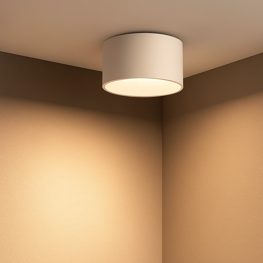 Plafonnier led de bonne qualité monté en surface Joséphine Accord en Aluminium - Caractère & Élégance dans le Décor