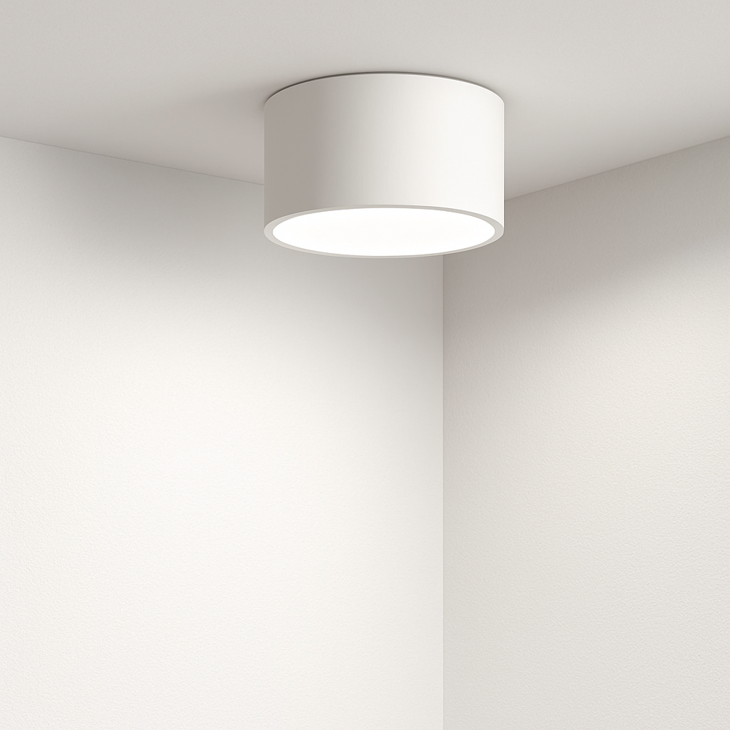 Plafonnier led de bonne qualité monté en surface Joséphine Accord en Aluminium - Caractère & Élégance dans le Décor