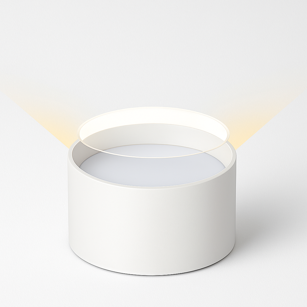 Plafonnier led de bonne qualité monté en surface Joséphine Accord en Aluminium - Caractère & Élégance dans le Décor