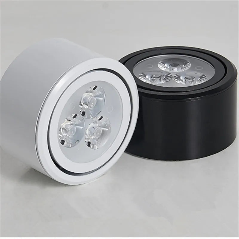 Plafonnier led de surface downlight smd5730 pour éclairage intérieur Lionel Rumeur en Aluminium - Simplicité & Caractère au Quotidien