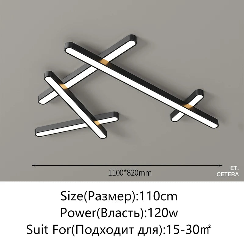 Plafonnier led design moderne luminaire décoratif d'intérieur éclairage led Élisa Solstice - Une Note Actuelle dans le Décor