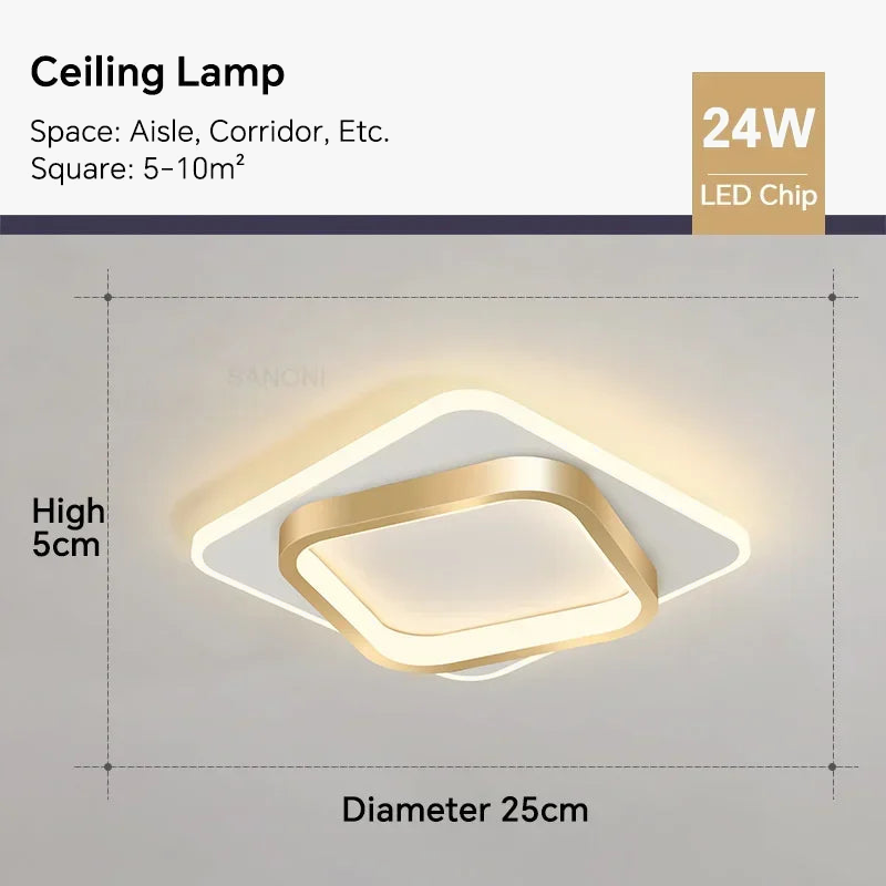 Plafonnier led design moderne luminaire décoratif d'intérieur idéal Manon Chant - Esprit Contemporain & Décor Élégant