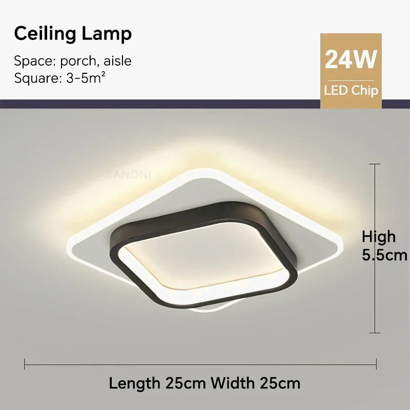 Plafonnier led design moderne luminaire décoratif d'intérieur idéal Manon Chant - Esprit Contemporain & Décor Élégant