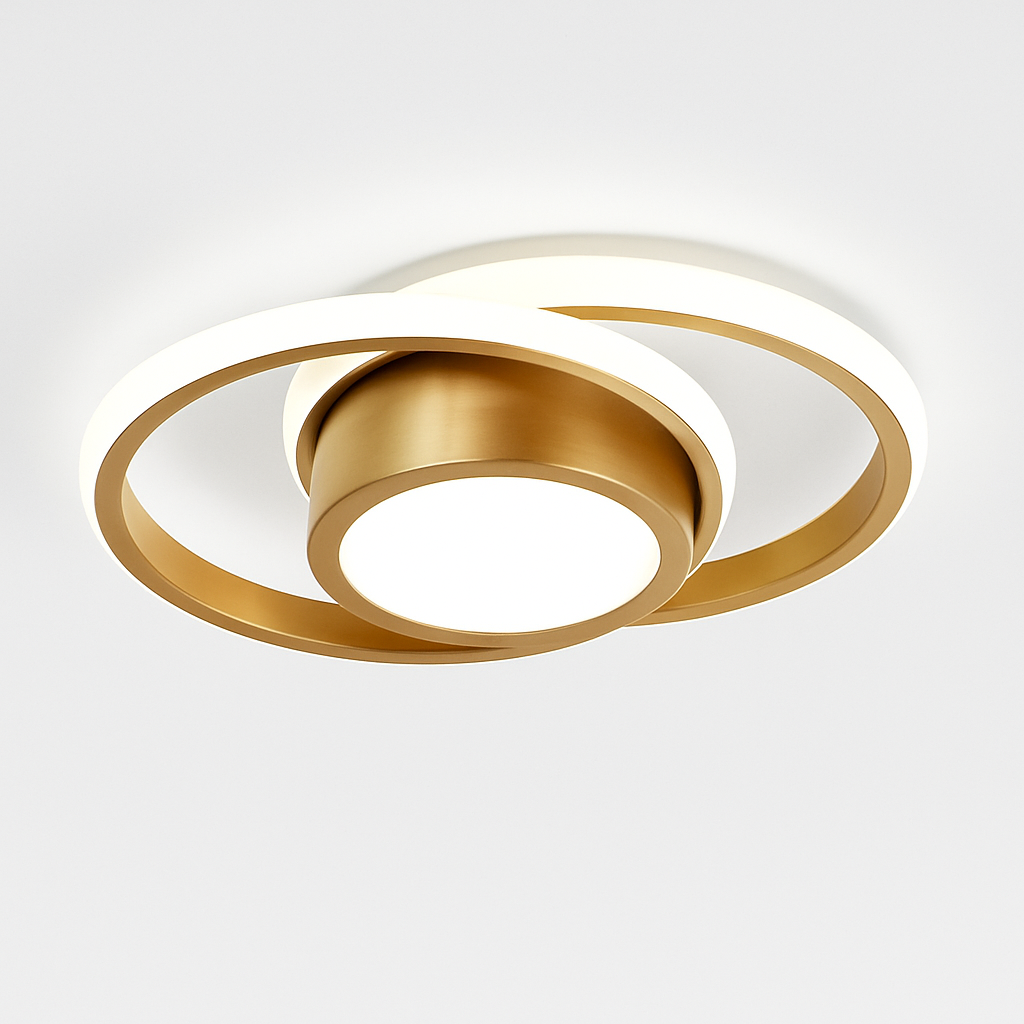 Plafonnier led design moderne pour décoration intérieure Zélie Lisière - Présence Moderne & Harmonie Intérieure