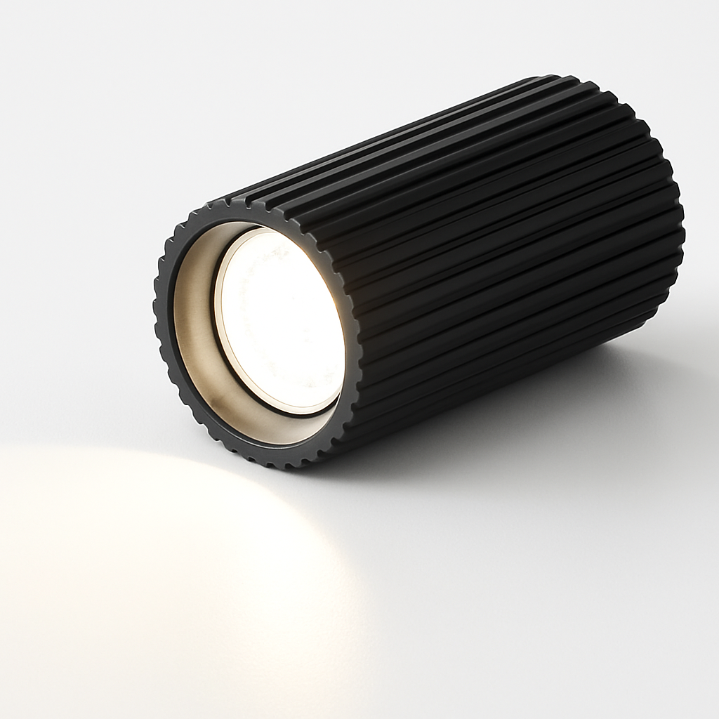 Plafonnier led design nordique moderne Faustine Onde - Une Présence Sobre et Élégante