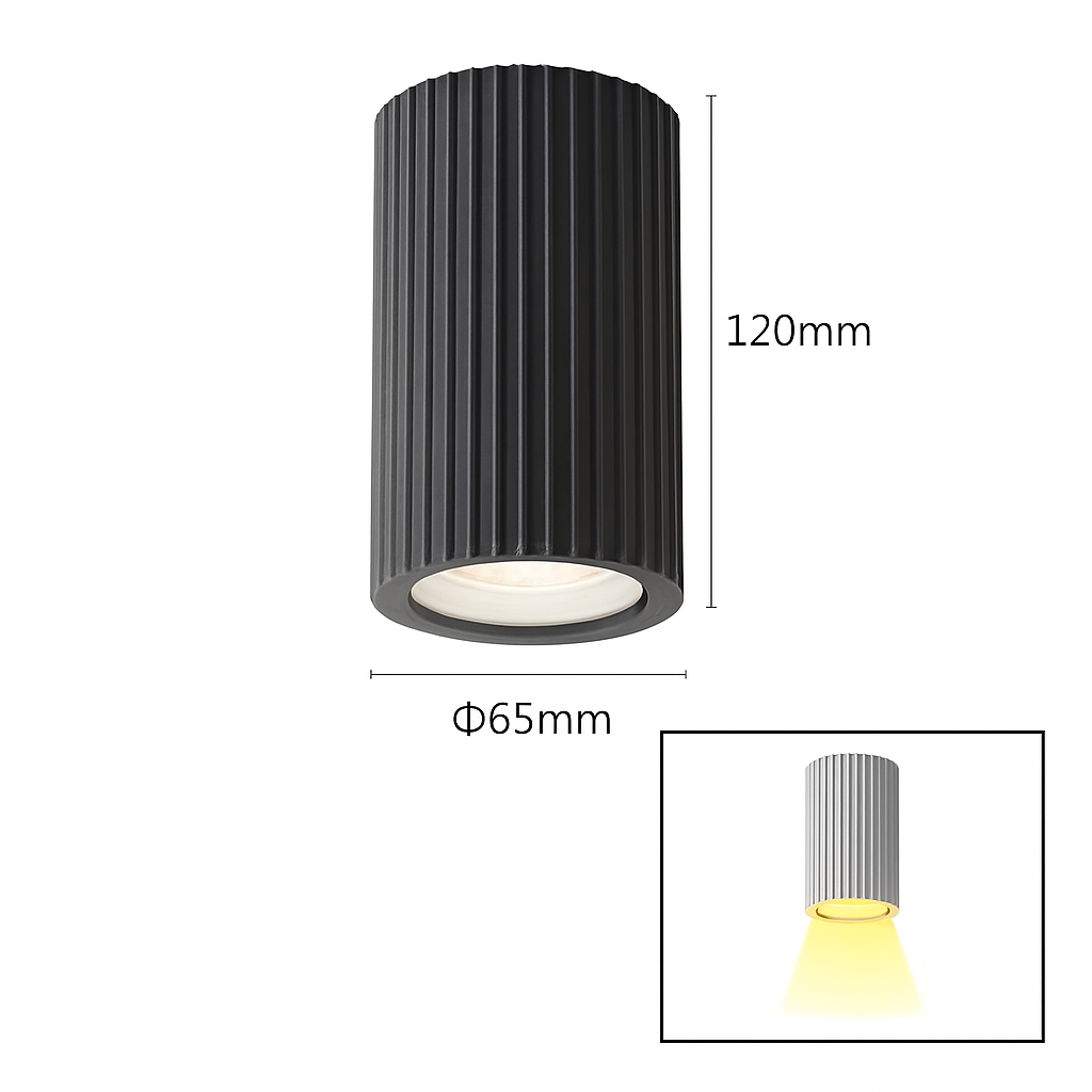 Plafonnier led design nordique moderne Faustine Onde - Une Présence Sobre et Élégante