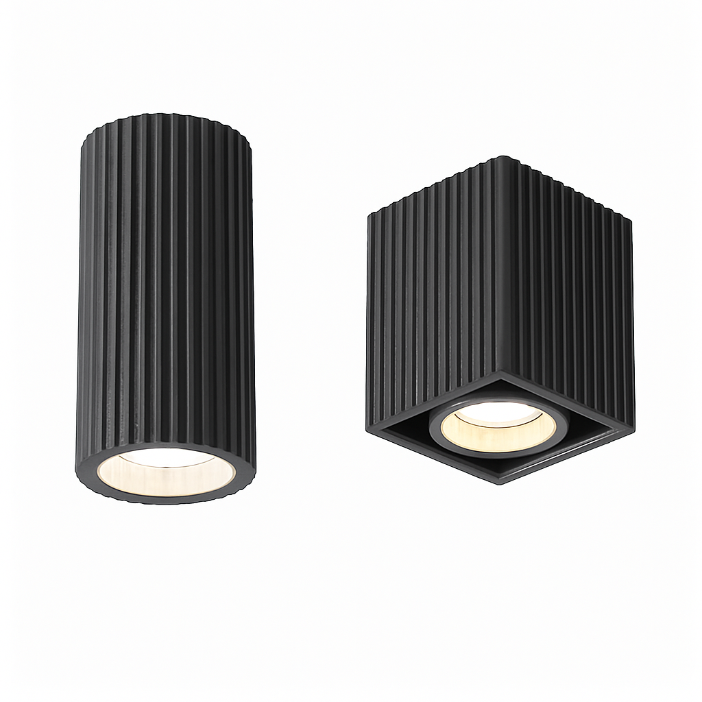 Plafonnier led design nordique moderne Faustine Onde - Une Présence Sobre et Élégante
