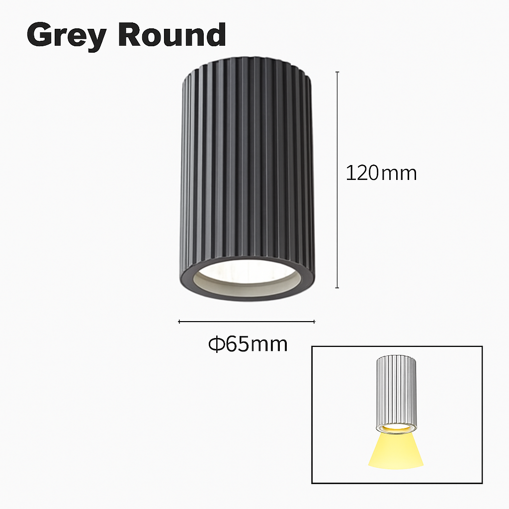 Plafonnier led design nordique moderne Faustine Onde - Une Présence Sobre et Élégante