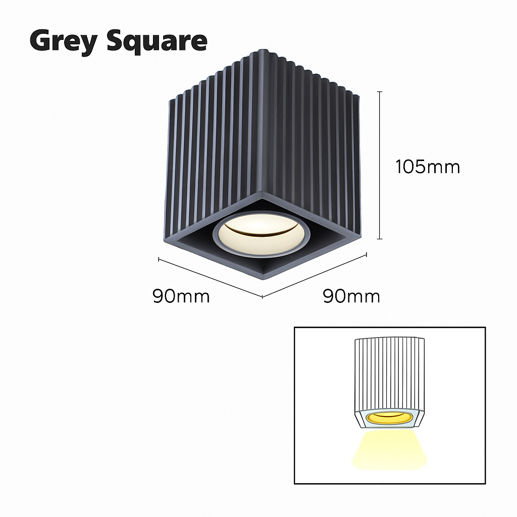 Plafonnier led design nordique moderne Faustine Onde - Une Présence Sobre et Élégante