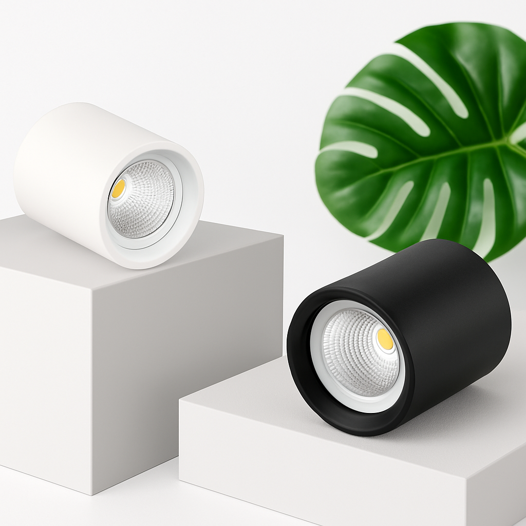 Plafonnier led dimmable spot lumière vers le bas décoration Paloma Belvédère en Aluminium - Simplicité & Caractère au Quotidien
