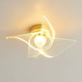 Plafonnier — LED doré style nordique acrylique décoratif éclairage
