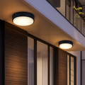 Plafonnier — LED extérieur moderne étanche rond montage en surface