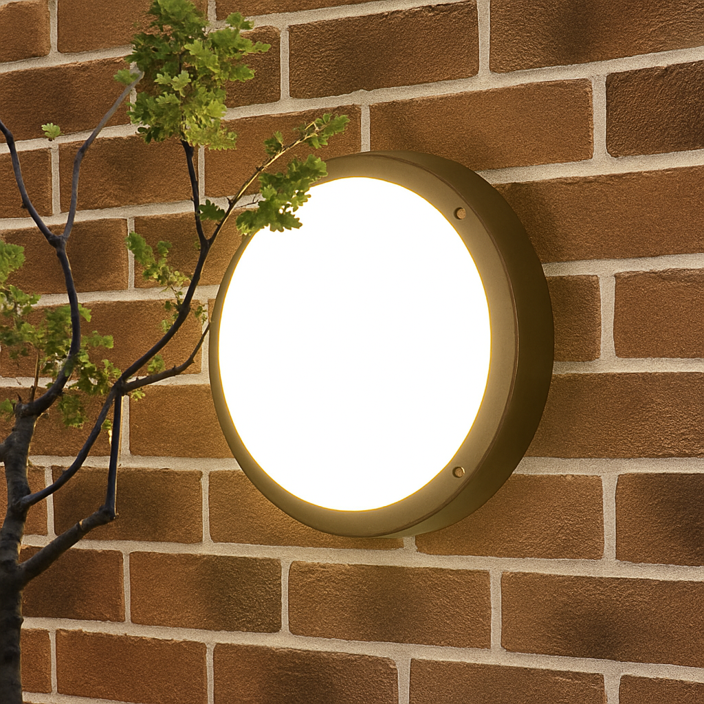 Plafonnier — LED extérieur moderne étanche rond montage en surface