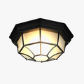 Plafonnier — LED imperméable extérieur design rétro moderne et simple