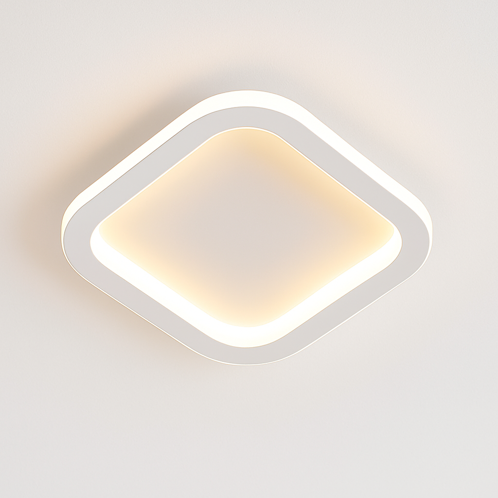 Plafonnier led intelligent avec capteur de mouvement pir Théotime Aubade en Aluminium - Caractère & Élégance dans le Décor