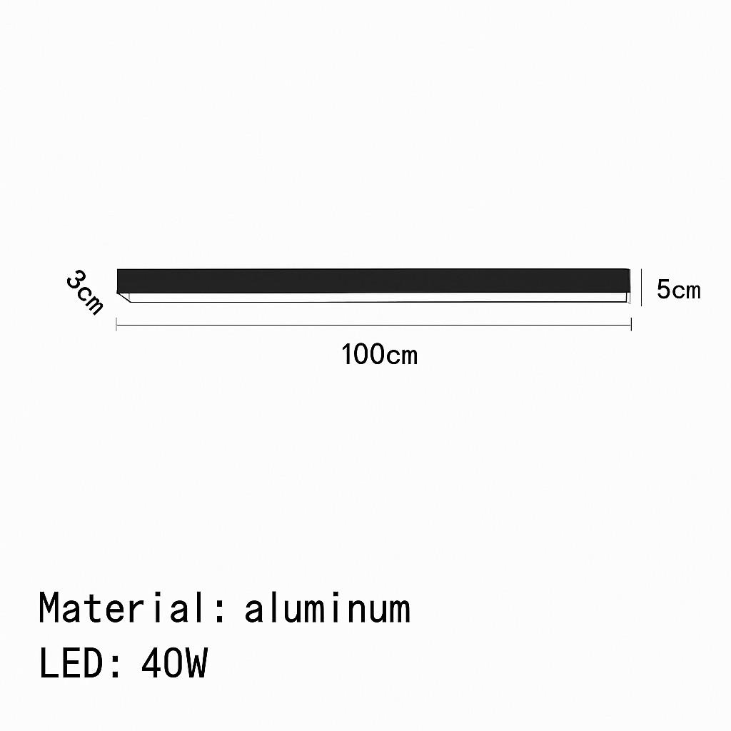 Plafonnier led minimaliste ajustable en aluminium Valérian Pulsation - Lignes Épurées & Atmosphère Sereine