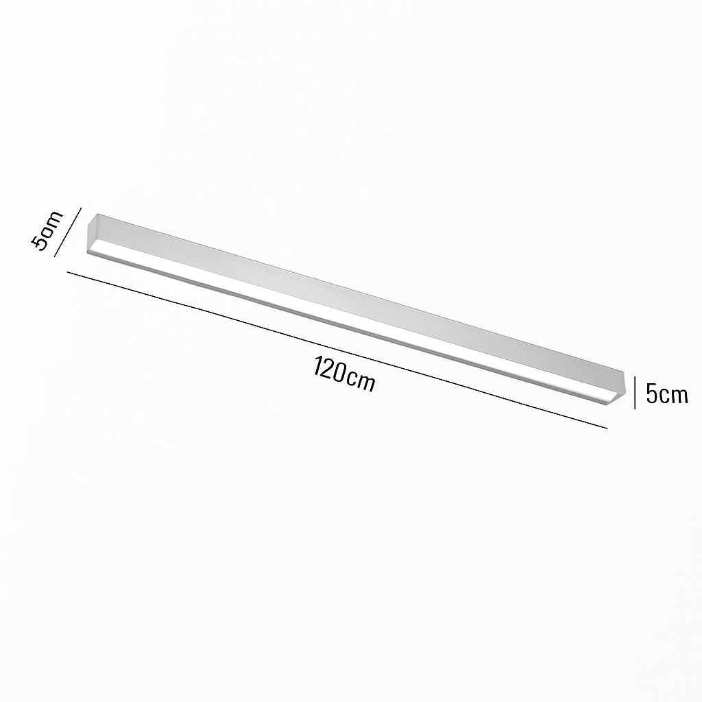 Plafonnier led minimaliste ajustable en aluminium Valérian Pulsation - Lignes Épurées & Atmosphère Sereine