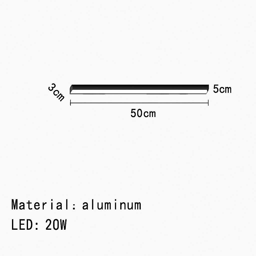 Plafonnier led minimaliste ajustable en aluminium Valérian Pulsation - Lignes Épurées & Atmosphère Sereine