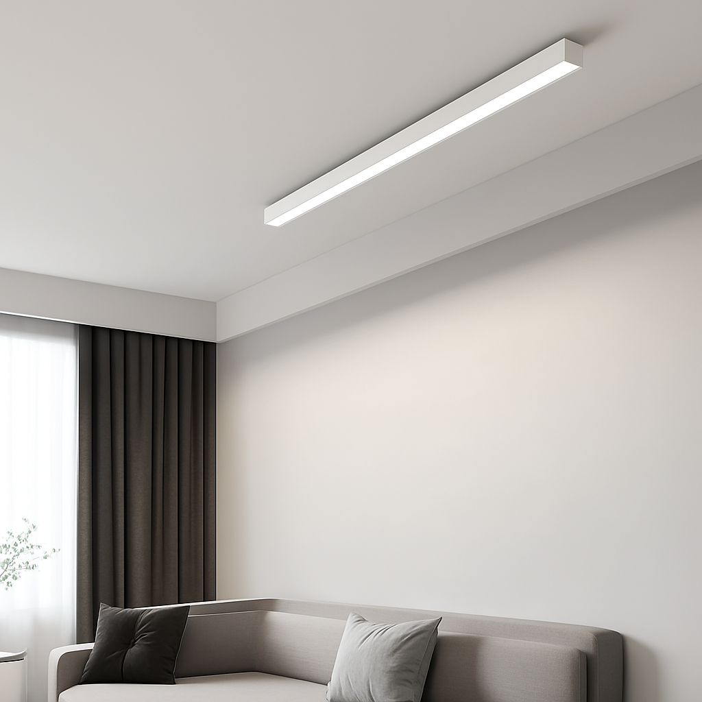 Plafonnier led minimaliste ajustable en aluminium Valérian Pulsation - Lignes Épurées & Atmosphère Sereine