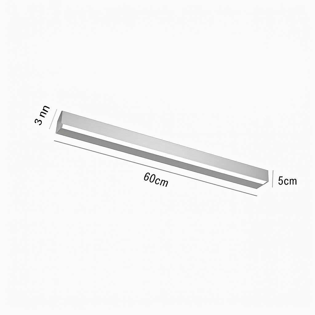 Plafonnier led minimaliste ajustable en aluminium Valérian Pulsation - Lignes Épurées & Atmosphère Sereine