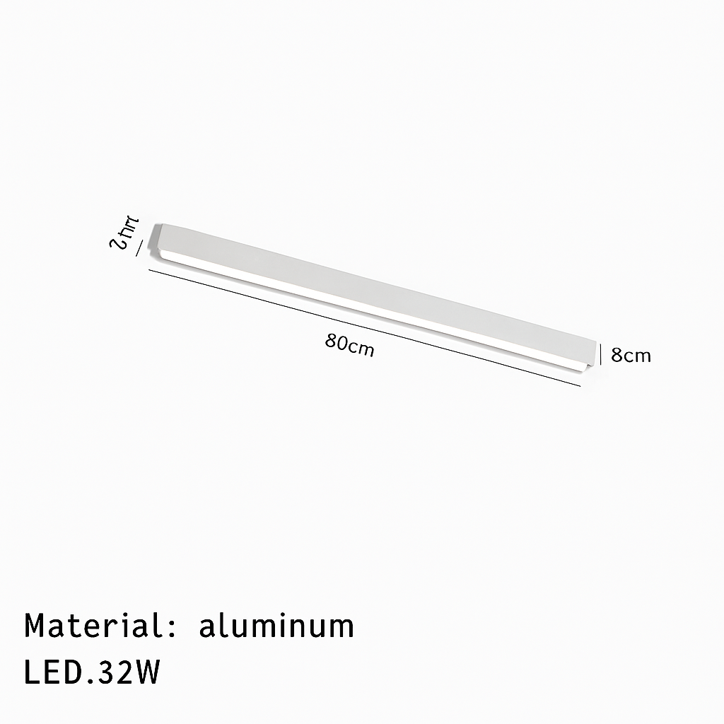 Plafonnier led minimaliste ajustable en aluminium Valérian Pulsation - Lignes Épurées & Atmosphère Sereine