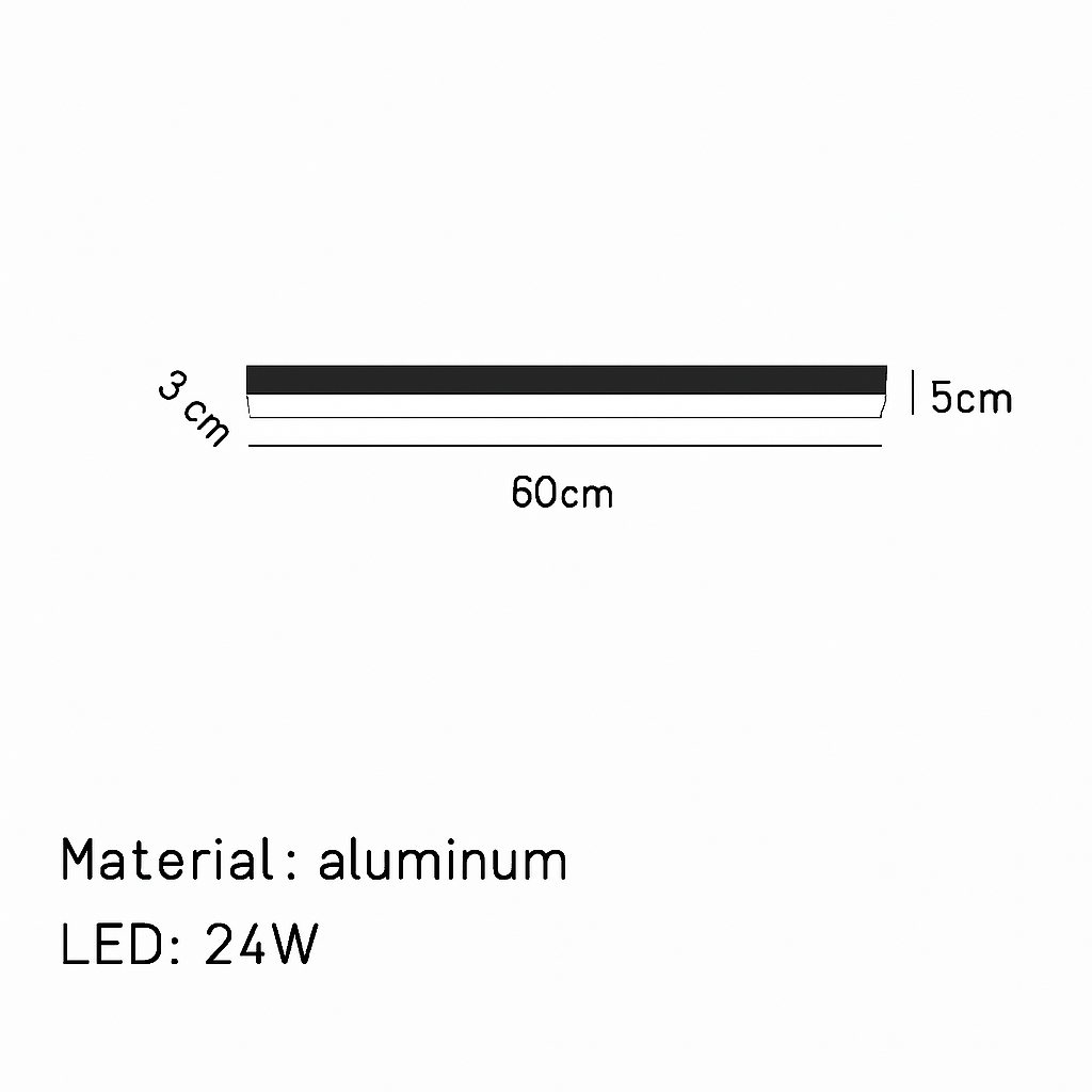 Plafonnier led minimaliste ajustable en aluminium Valérian Pulsation - Lignes Épurées & Atmosphère Sereine