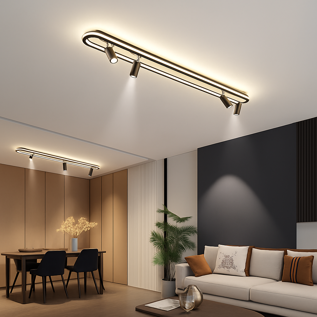 Plafonnier — LED minimaliste art déco pour éclairage intérieur hôtel maison