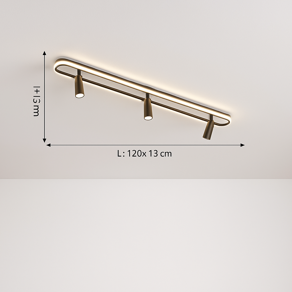 Plafonnier — LED minimaliste art déco pour éclairage intérieur hôtel maison
