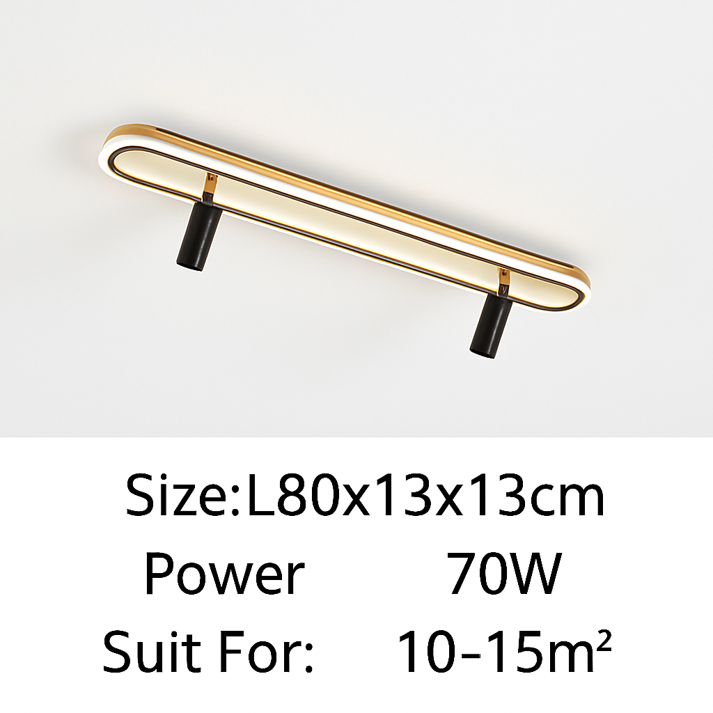 Plafonnier — LED minimaliste art déco pour éclairage intérieur hôtel maison