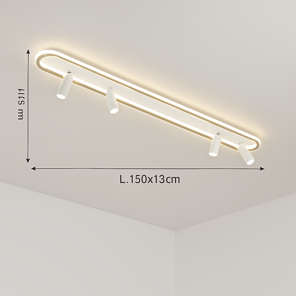 Plafonnier — LED minimaliste art déco pour éclairage intérieur hôtel maison