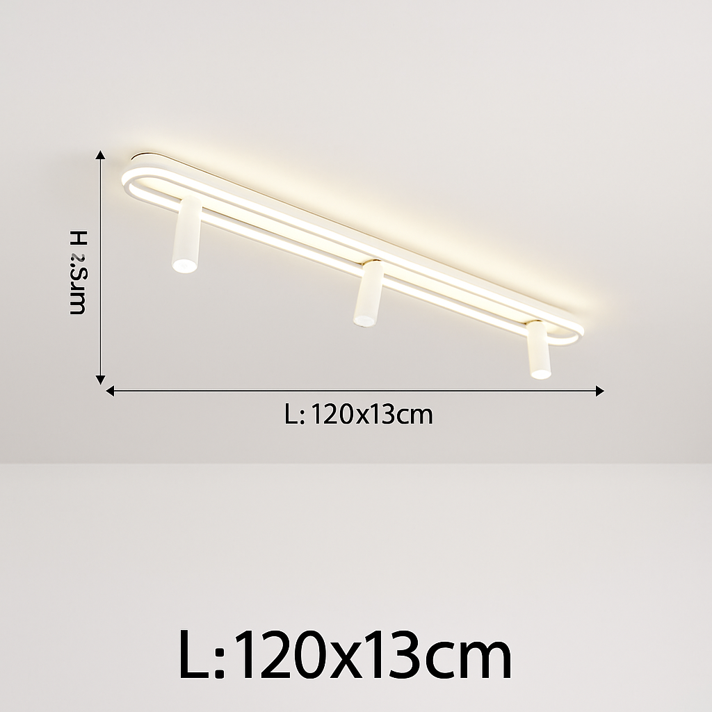 Plafonnier — LED minimaliste art déco pour éclairage intérieur hôtel maison