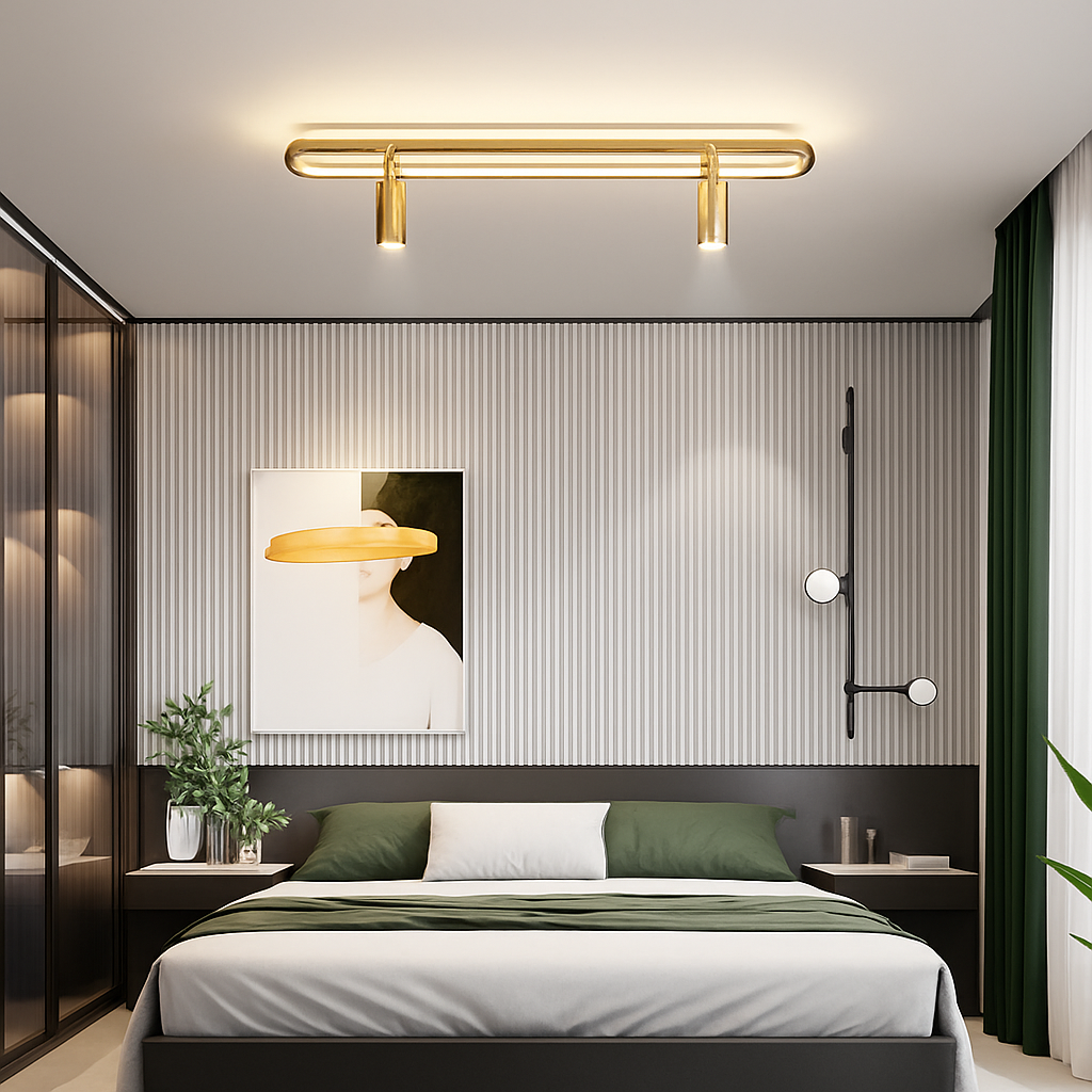 Plafonnier — LED minimaliste art déco pour éclairage intérieur hôtel maison