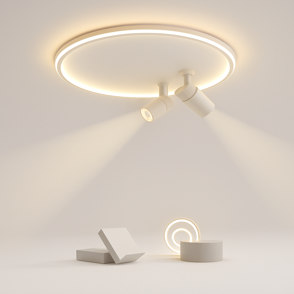 Plafonnier led moderne design pour décoration intérieure élégante Fanny Éveil - Esprit Contemporain & Décor Élégant