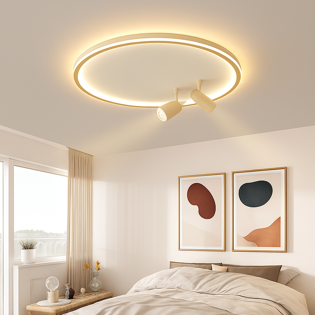 Plafonnier led moderne design pour décoration intérieure élégante Fanny Éveil - Esprit Contemporain & Décor Élégant