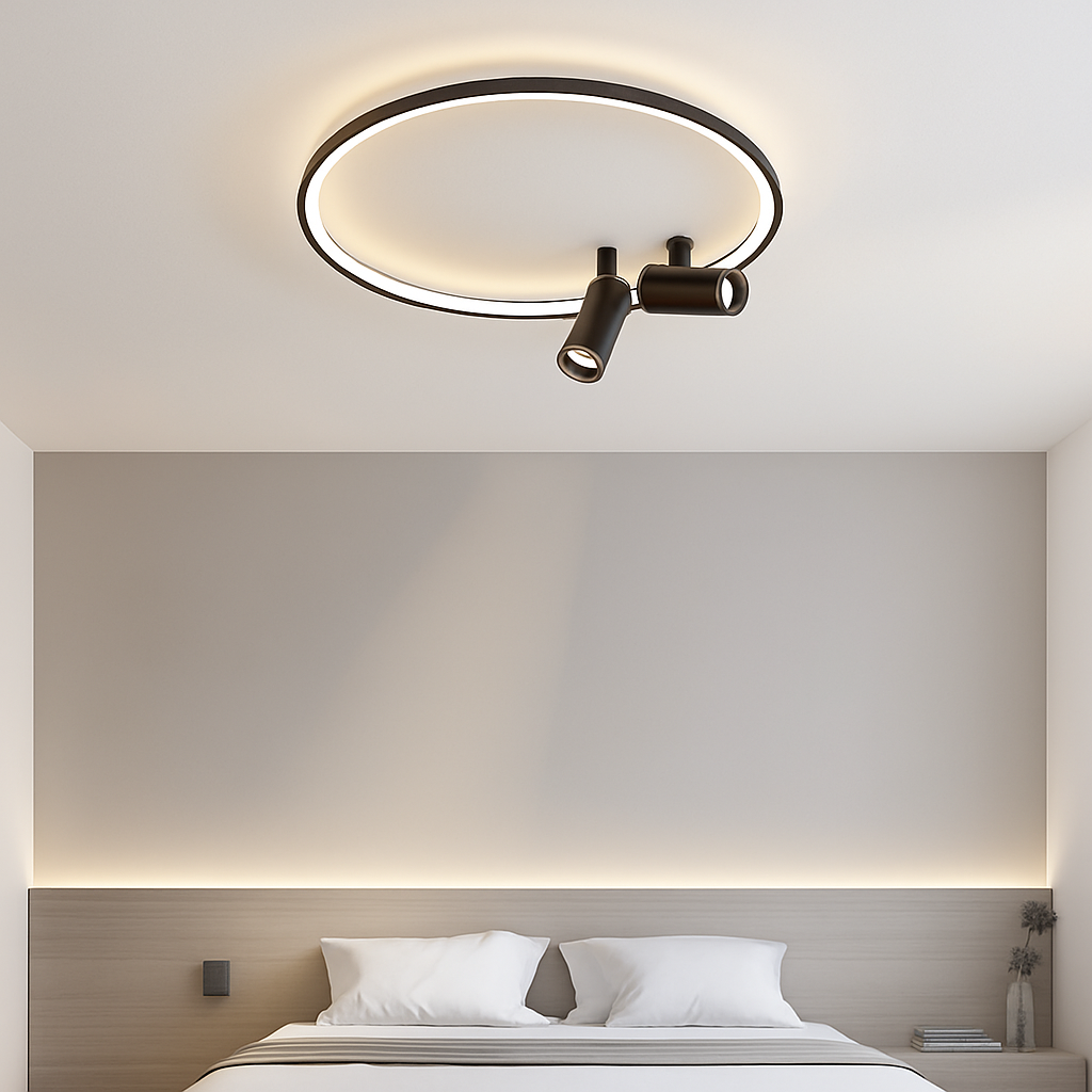 Plafonnier led moderne design pour décoration intérieure élégante Fanny Éveil - Esprit Contemporain & Décor Élégant