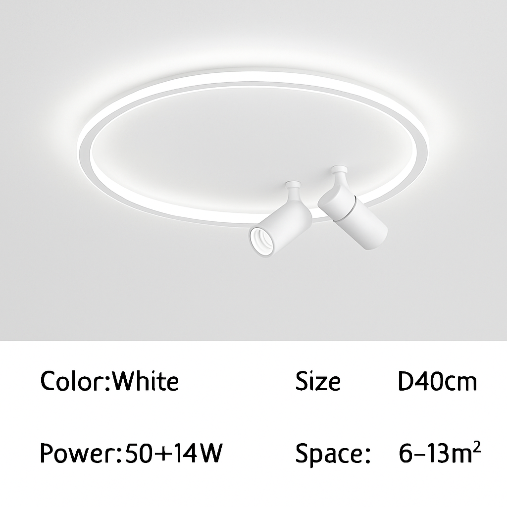 Plafonnier led moderne design pour décoration intérieure élégante Fanny Éveil - Esprit Contemporain & Décor Élégant