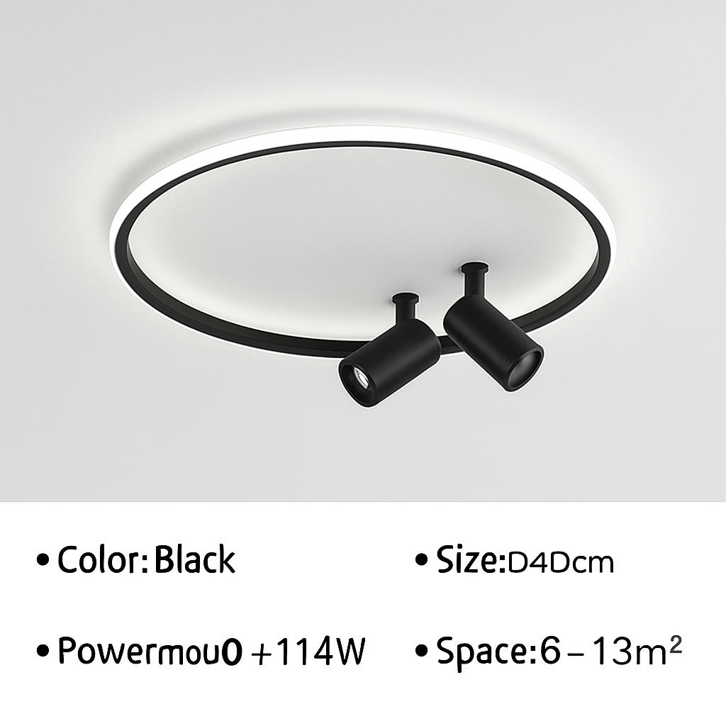 Plafonnier led moderne design pour décoration intérieure élégante Fanny Éveil - Esprit Contemporain & Décor Élégant
