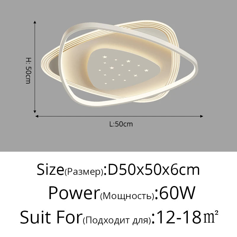 Plafonnier led moderne et minimaliste pour intérieur élégant Gautiane Équinoxe - Une Présence Sobre et Élégante