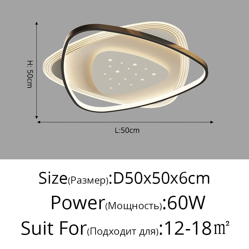 Plafonnier led moderne et minimaliste pour intérieur élégant Gautiane Équinoxe - Une Présence Sobre et Élégante