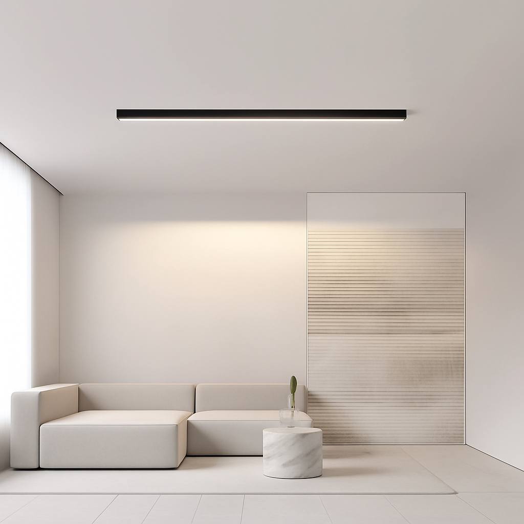 Plafonnier led moderne à intensité variable pour espaces divers Coralie Arabella - Présence Moderne & Harmonie Intérieure